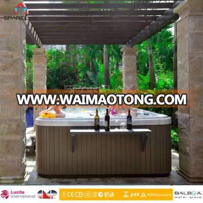 Shining Arrival Jacuzzi Outdoor SPA Hot Tub with Foot Massage