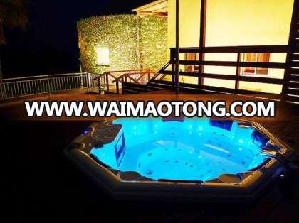 8 Persons Outdoor Whirlpool Bathtub SPA Hot Tub